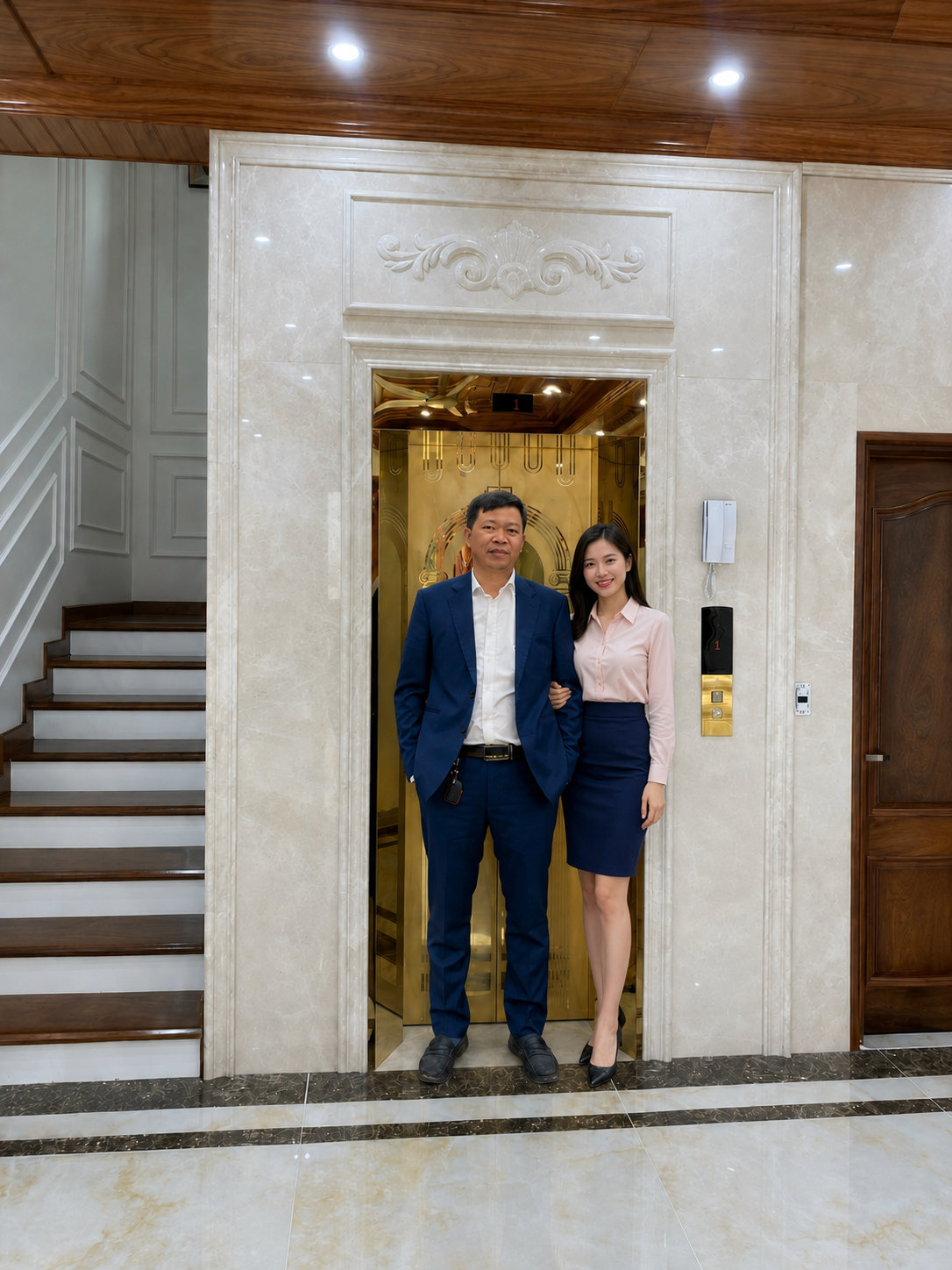 Thang máy tải trọng 350kg
